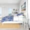 Designart 'Blue Pattern with Fantastic Fishes' Nautical & Coastal Bedding Set - Duvet Cover & Shams